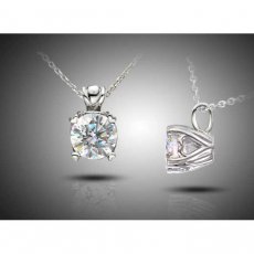 Sweet Heart Pendant Set With A Russian Brilliants®